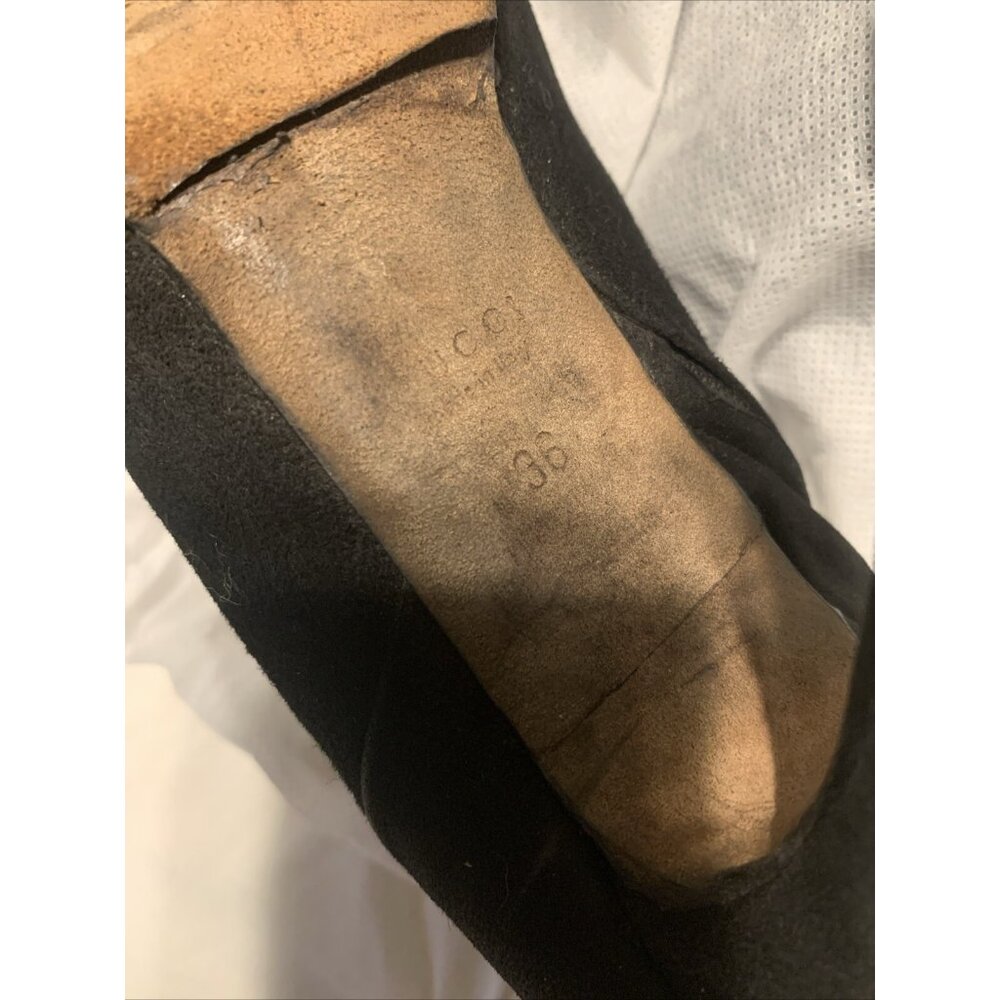 Gucci Black Suede Ankle Bootie - Picture 8 of 9